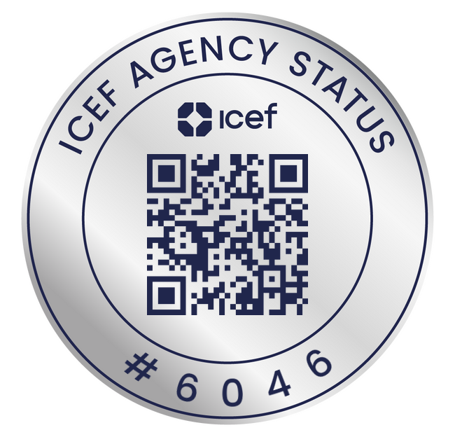 ICEF badge